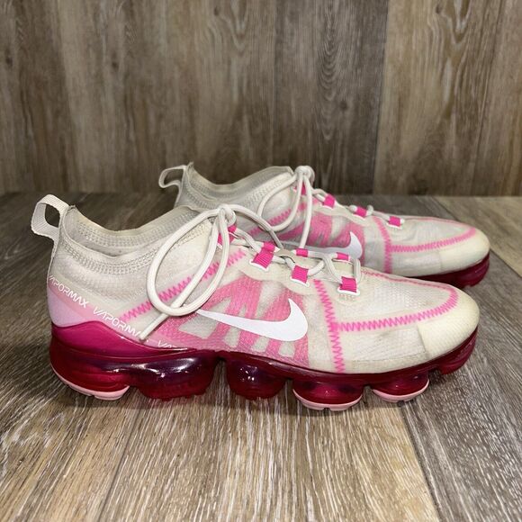 Nike Air Vapormax Summit Pink White Womens US Size 8.5 Running Shoes AR6632-105 - Picture 1 of 12